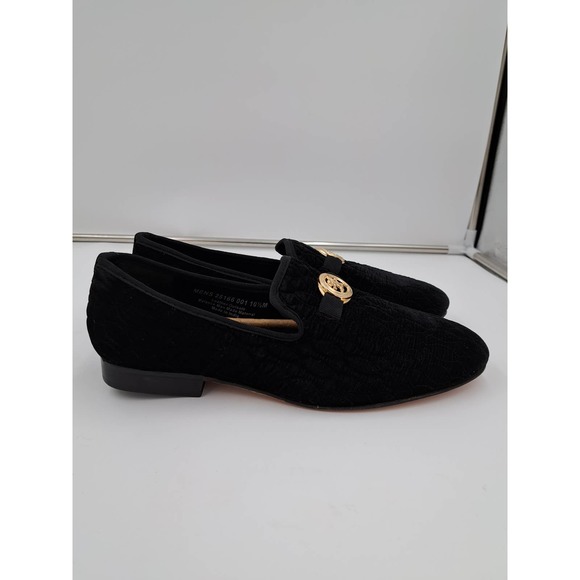 NWOB Stacy Adams Men's Black Valet Velour Bit Slip-On Loafer 10.5 - Picture 1 of 10